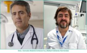Dres. Gonzalo Aldámiz-Echevarría y Rafael Estefanía Hernández
