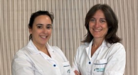 Silvia Gómez y Nuria Hortigüela