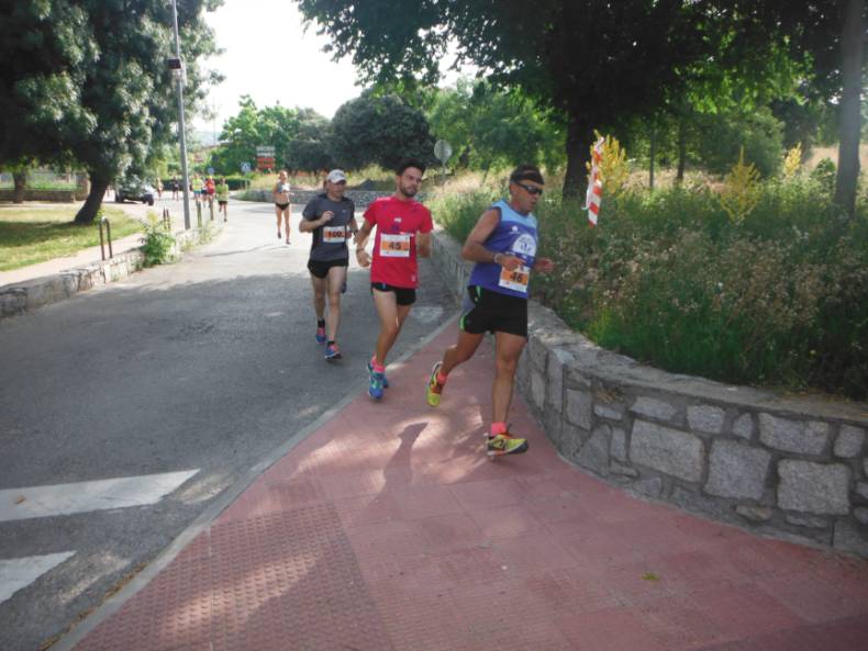 2018 06 28 Un momento a lo largo del recorrido de la prueba