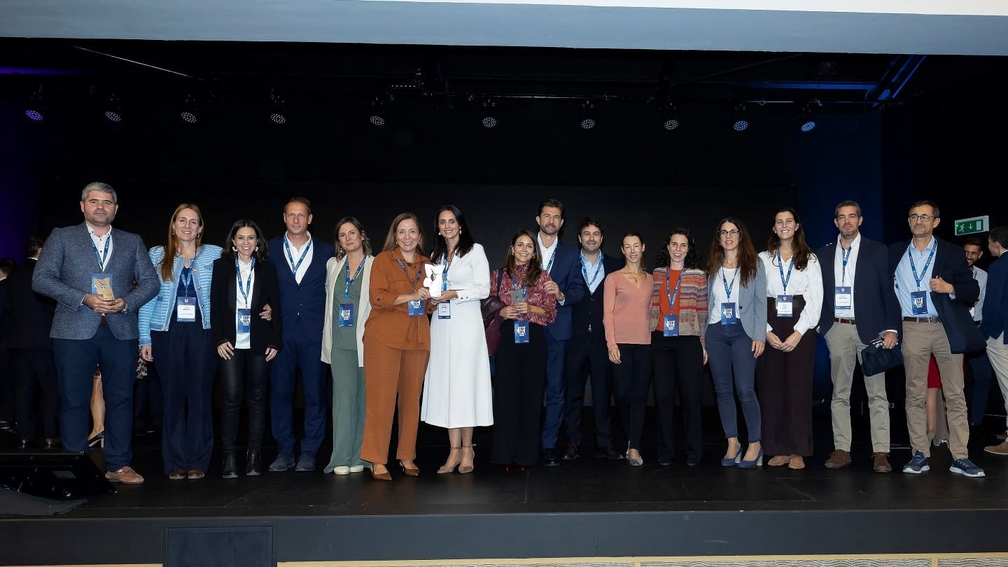 Representantes del HURJC asistentes al acto de entrega de los Premios Top 20
