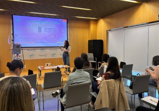 Taller de aerosolterapia y dispositivos de ventilación pediátrica.