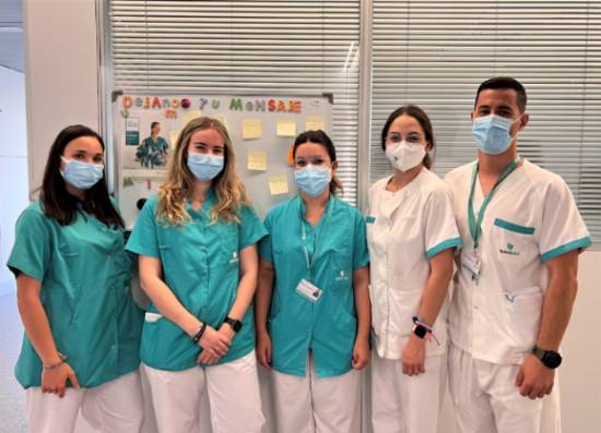 Profesionales de Enfermería del Hospital Quirónsalud Córdoba.