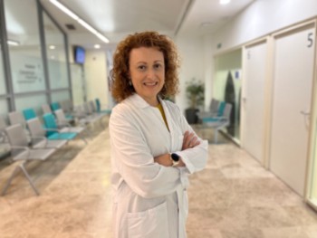 Dra Paola Diaz especialista en Foniatria Hospital Quironsalud Sagrado Corazon