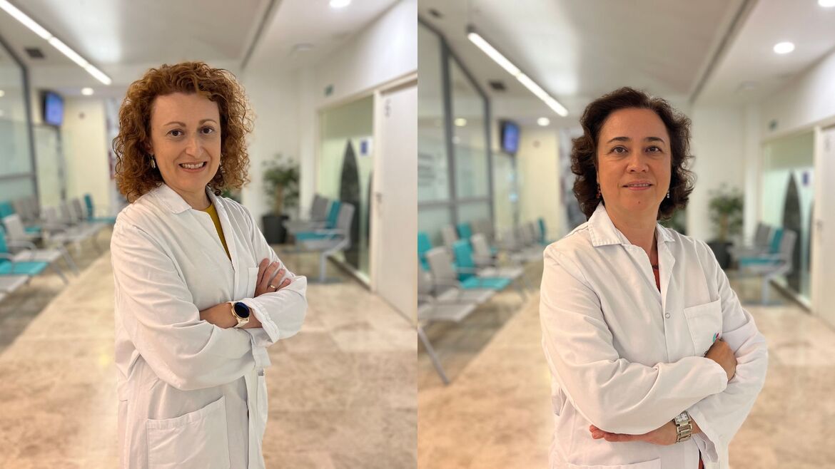 Doctora Paola Diaz foniatra de Quironsalud Sagrado Corrazon y Marina Lopez logopeda del mismo hospital (1)