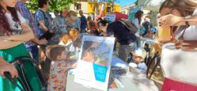 Concurso infantil de dibujo en la fiesta de TOT Sant Cugat