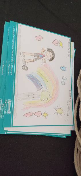 Concurso infantil de dibujo en la fiesta de TOT Sant Cugat