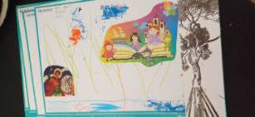 Concurso infantil de dibujo en la fiesta de TOT Sant Cugat