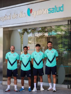 Reconocimientos Juventud Torremolinos CF Javi Mérida, Rodri Ajegun, José Antonio Bozada y Dioni Villalba -