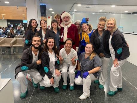 Navidad solidaria Quironsalud Barcelona 6