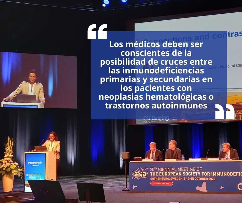 Inmunodeficiencias Doctora Sánchez Ramón Hospital Ruber Internacional 2