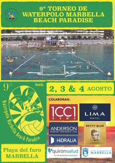 Torneo Waterpolo Marbella Beach Paradise