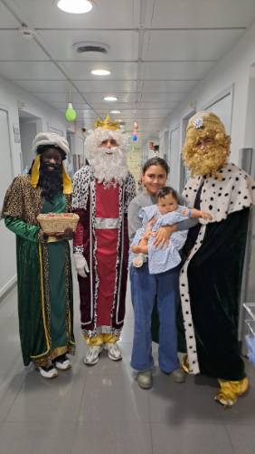 Reyes Magos en el Hospital Universitari General de Catalunya