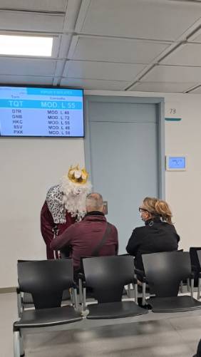 Reyes Magos en el Hospital Universitari General de Catalunya