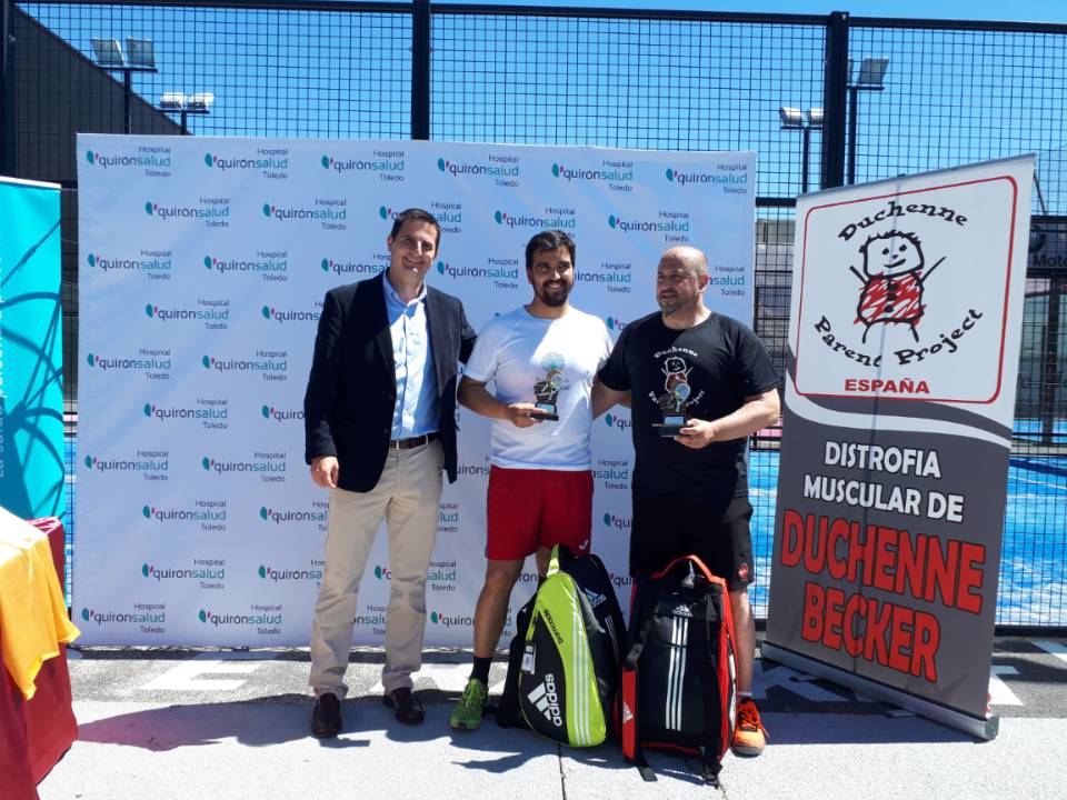 Torneo Padel Quirocorazones_Entrega premios campeones