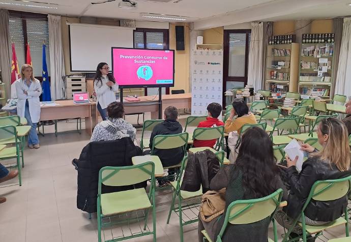 Taller Familias Stay Healthy IES Carlos III