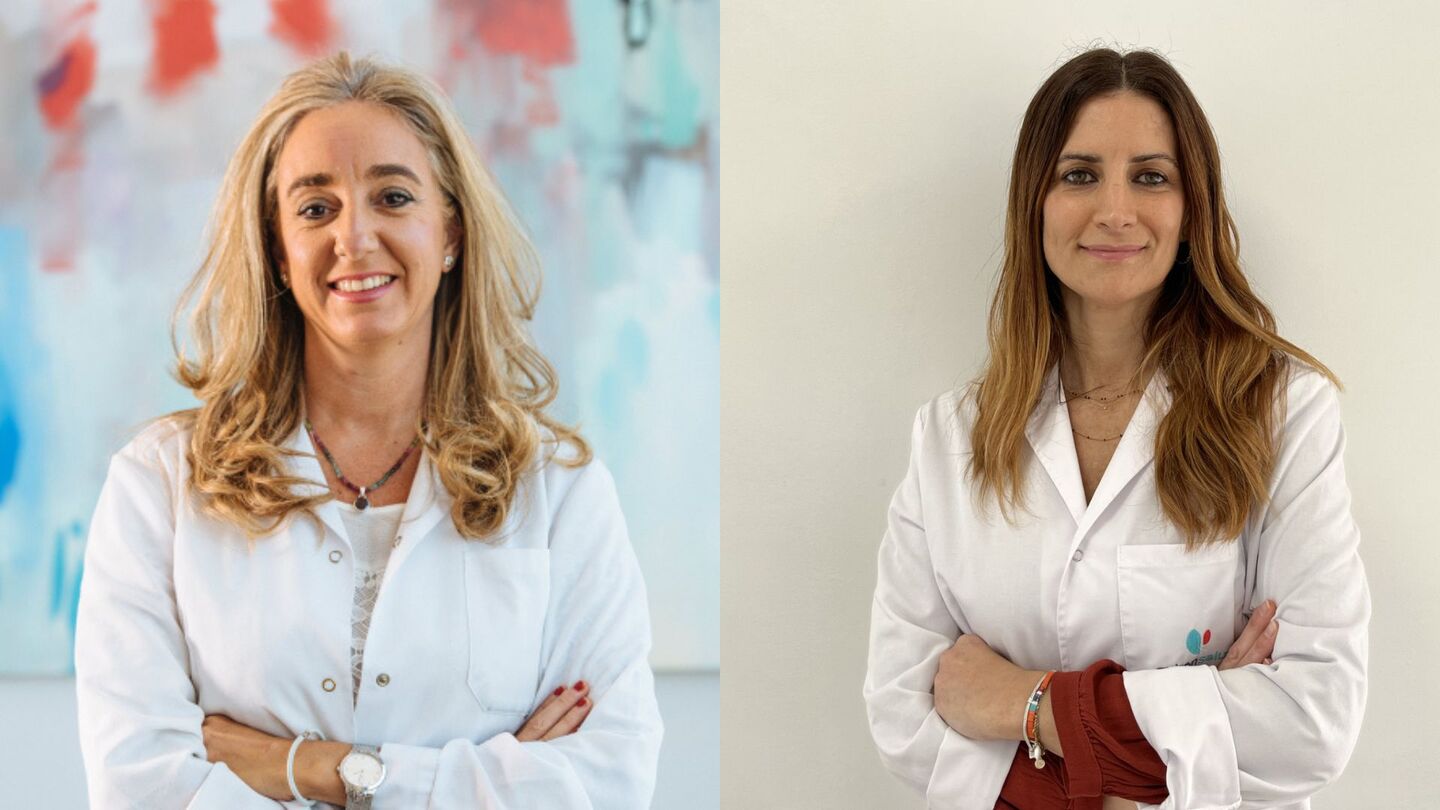 Las doctoras Ester Brehcist y María Valero