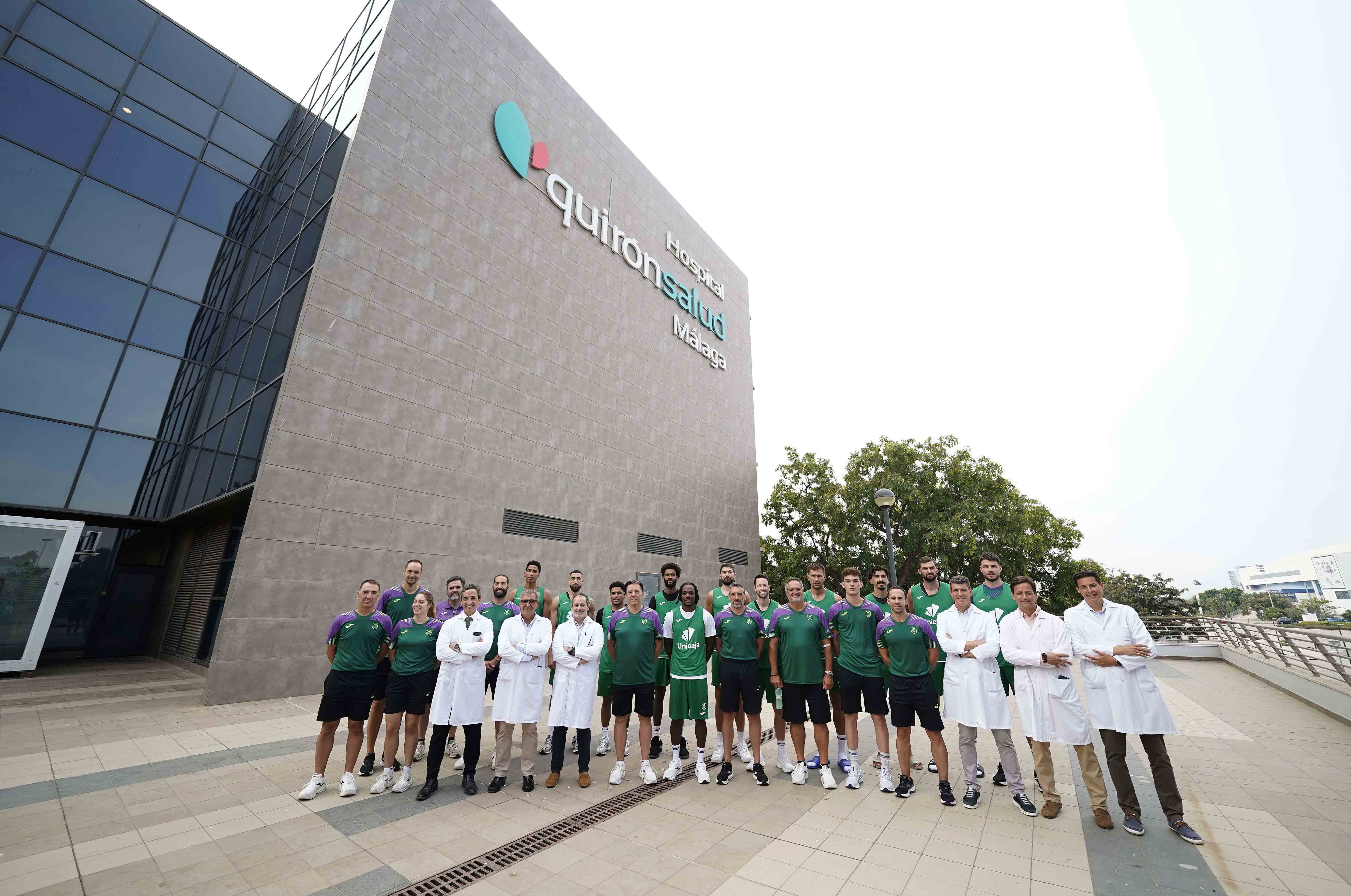 unicaja baloncesto y quirónsalud málaga 25-26