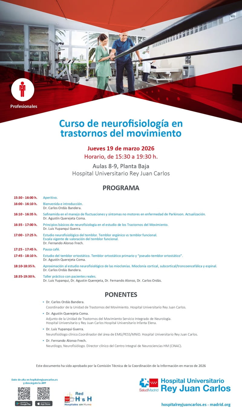 Curso de Neurofisiología en trastornos del movimiento