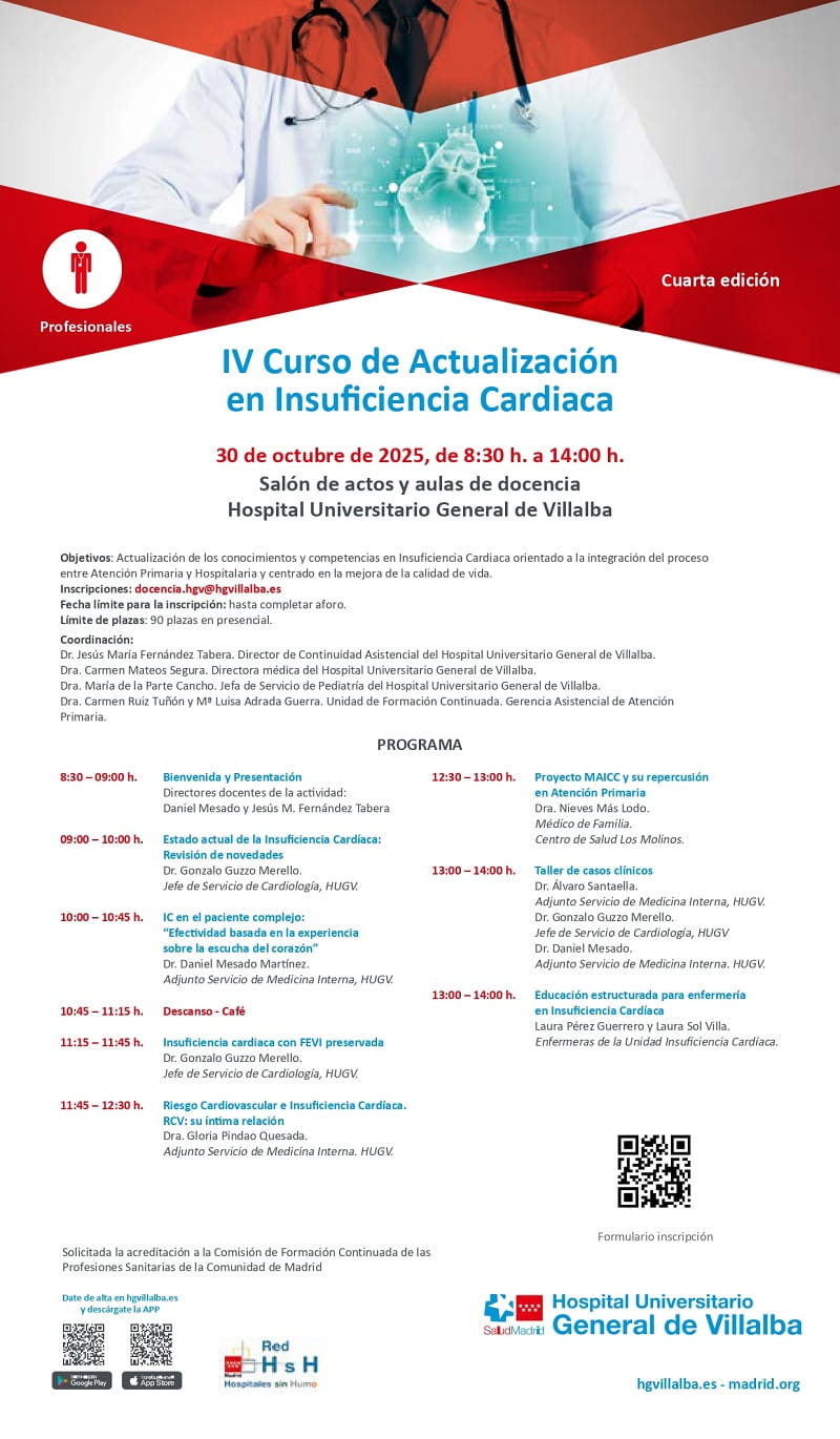 IV Curso de Actualización en Insuficiencia Cardiaca