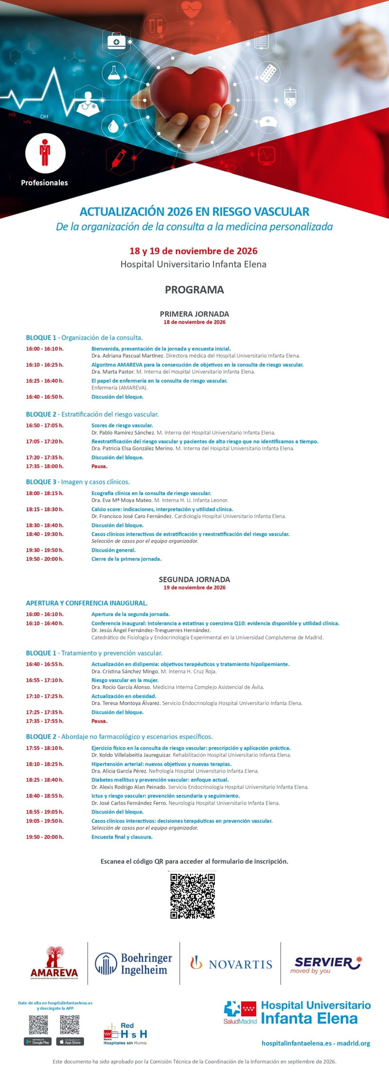 Jornada Actualización 2026 en Riesgo Vascular