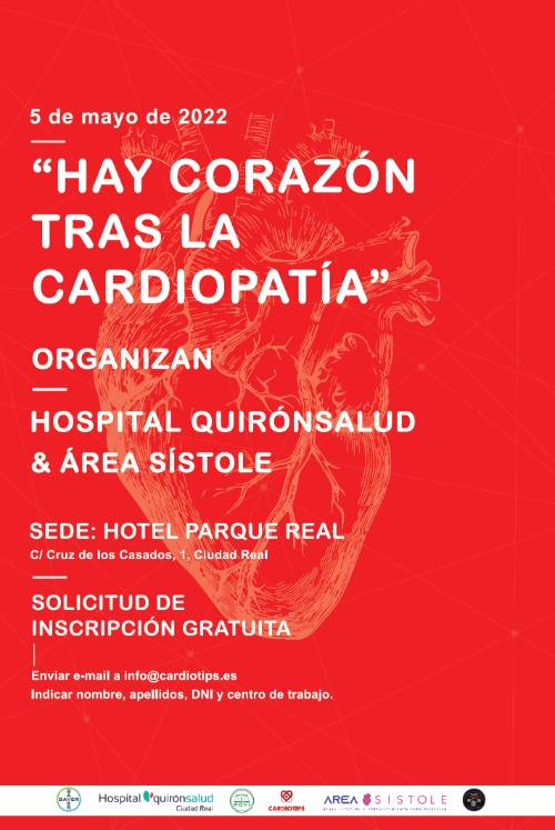 Cartel Hay corazón tras la cardiopatía