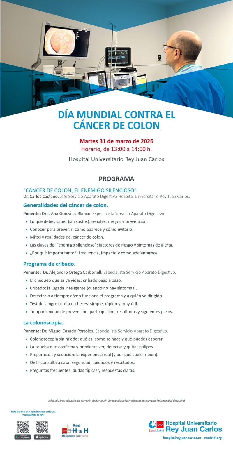 Jornada por Día Mundial del Cáncer de Colon
