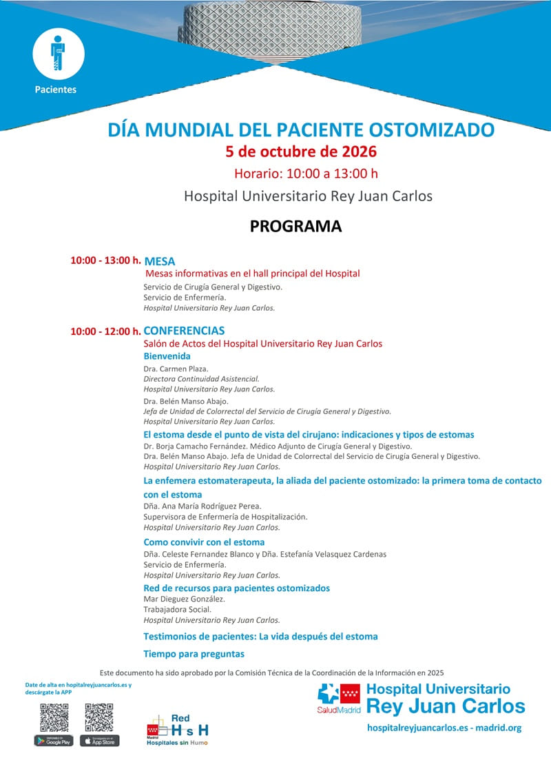 Jornada por Día Mundial del Paciente ostomizado