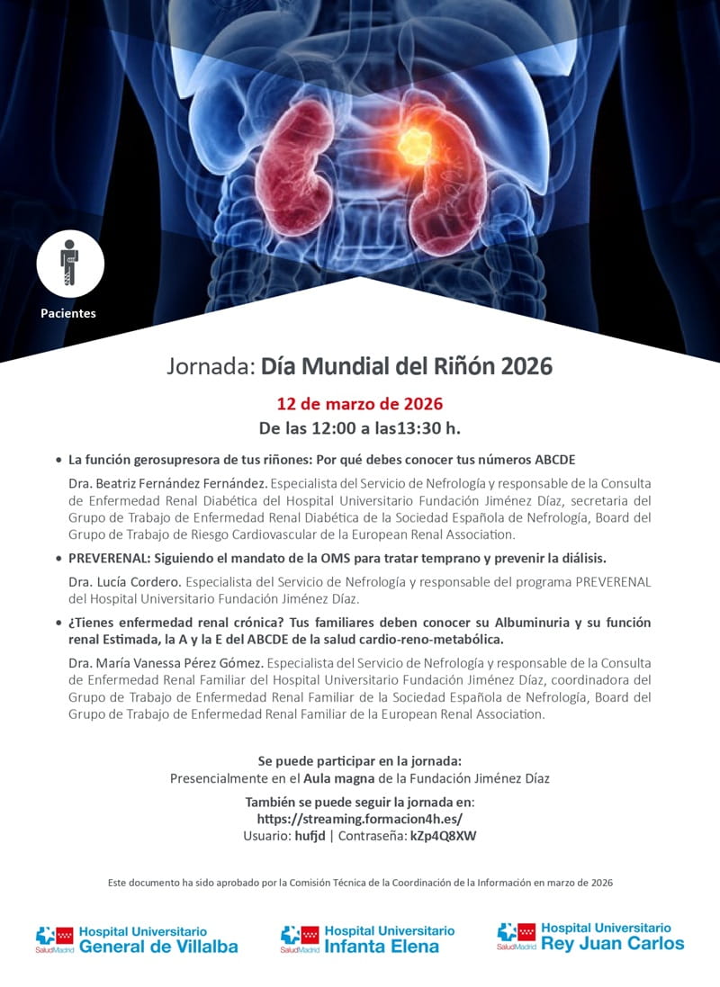 Jornada Día Mundial del Riñón
