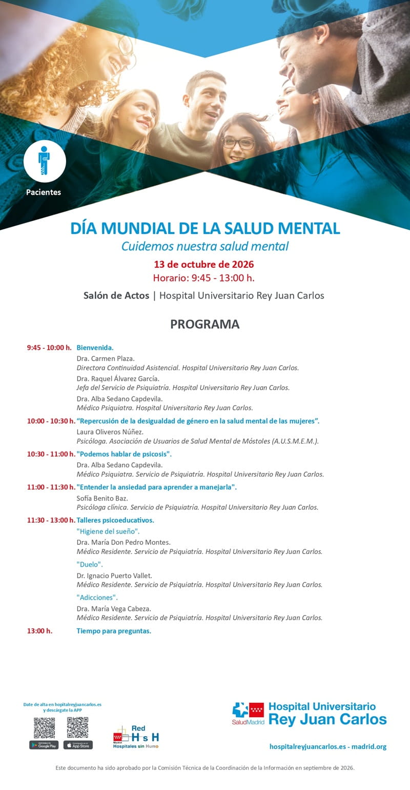 Jornada Día Mundial de la Salud Mental