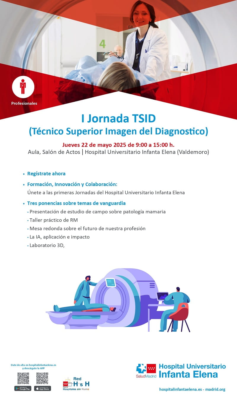 Jornada formación para técnicos superiores en Imagen para el Diagnóstico (TSID)