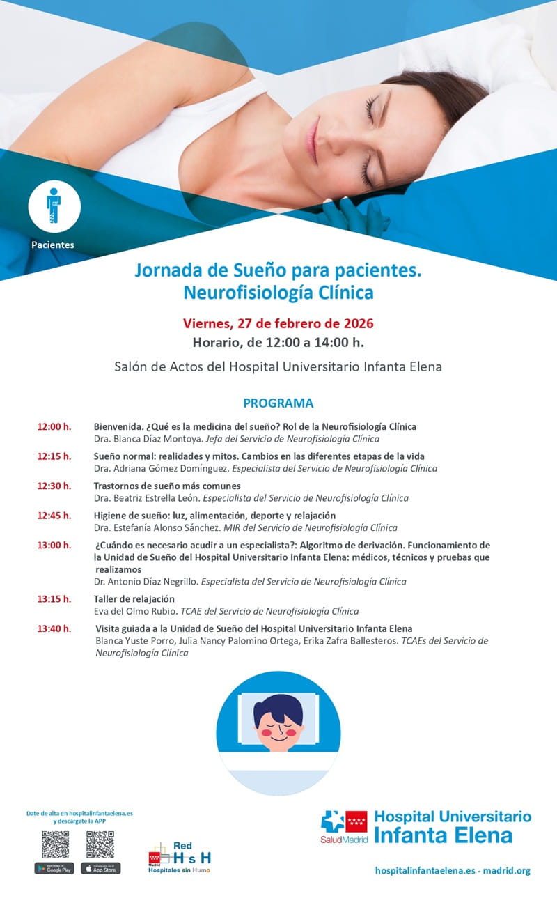 Jornada de sueño para pacientes