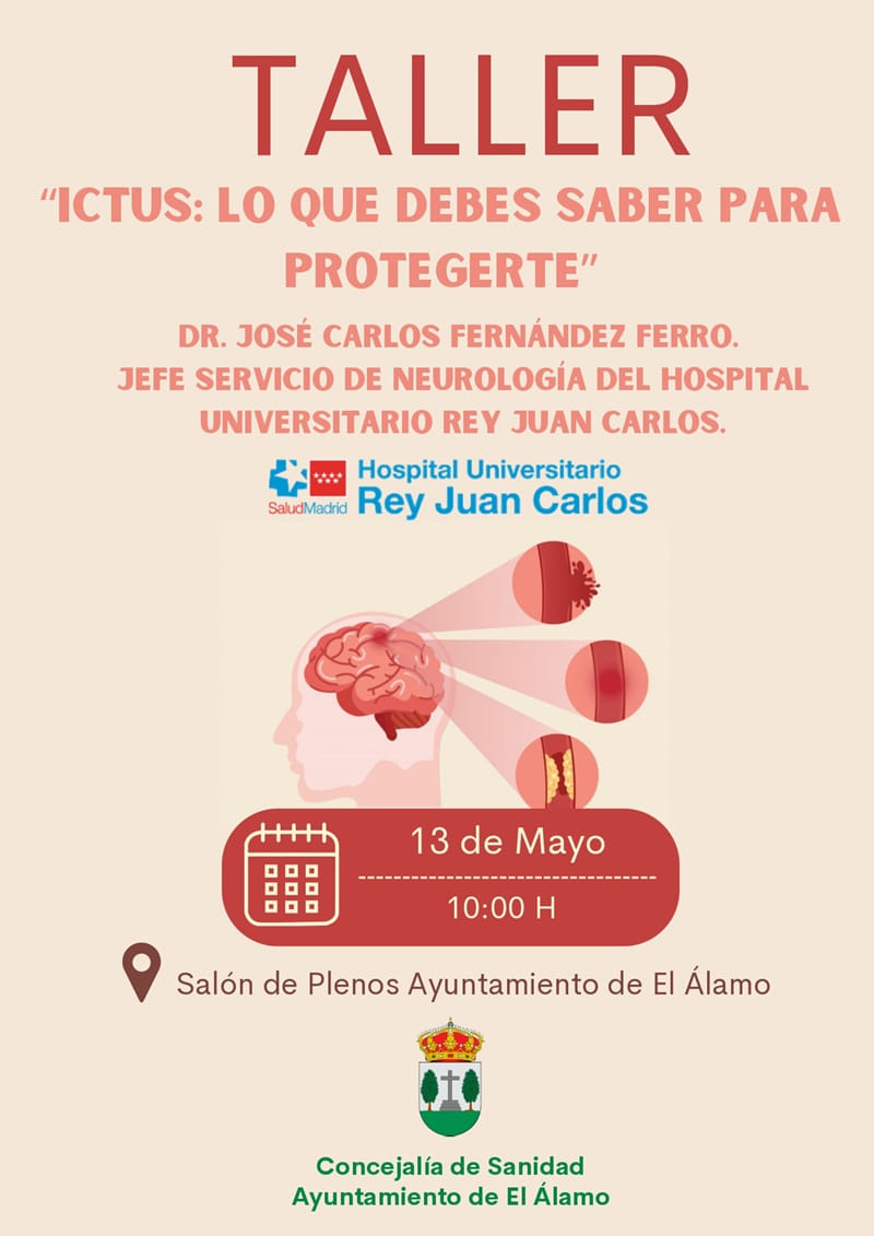Taller "Ictus, lo que debes saber para protegerte", en El Álamo