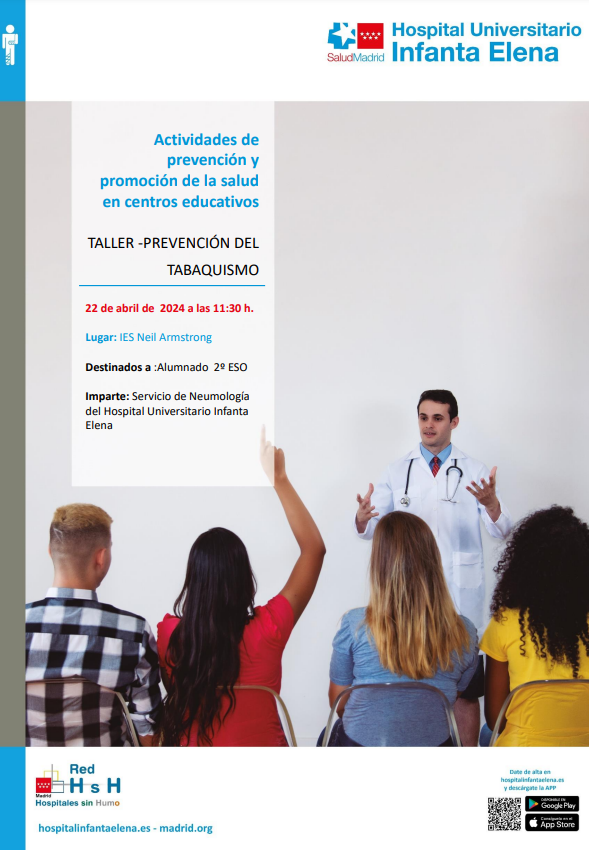 Taller de Prevención del tabaquismo IES Neil Armstrong