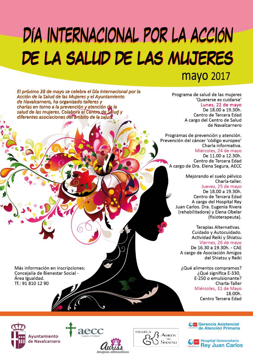 HURJC-dia internacional por la accion de la salud de las mujeres Navalcarnero - Mayo-2017