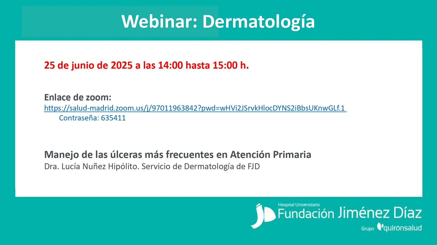 Webinar Dermatología