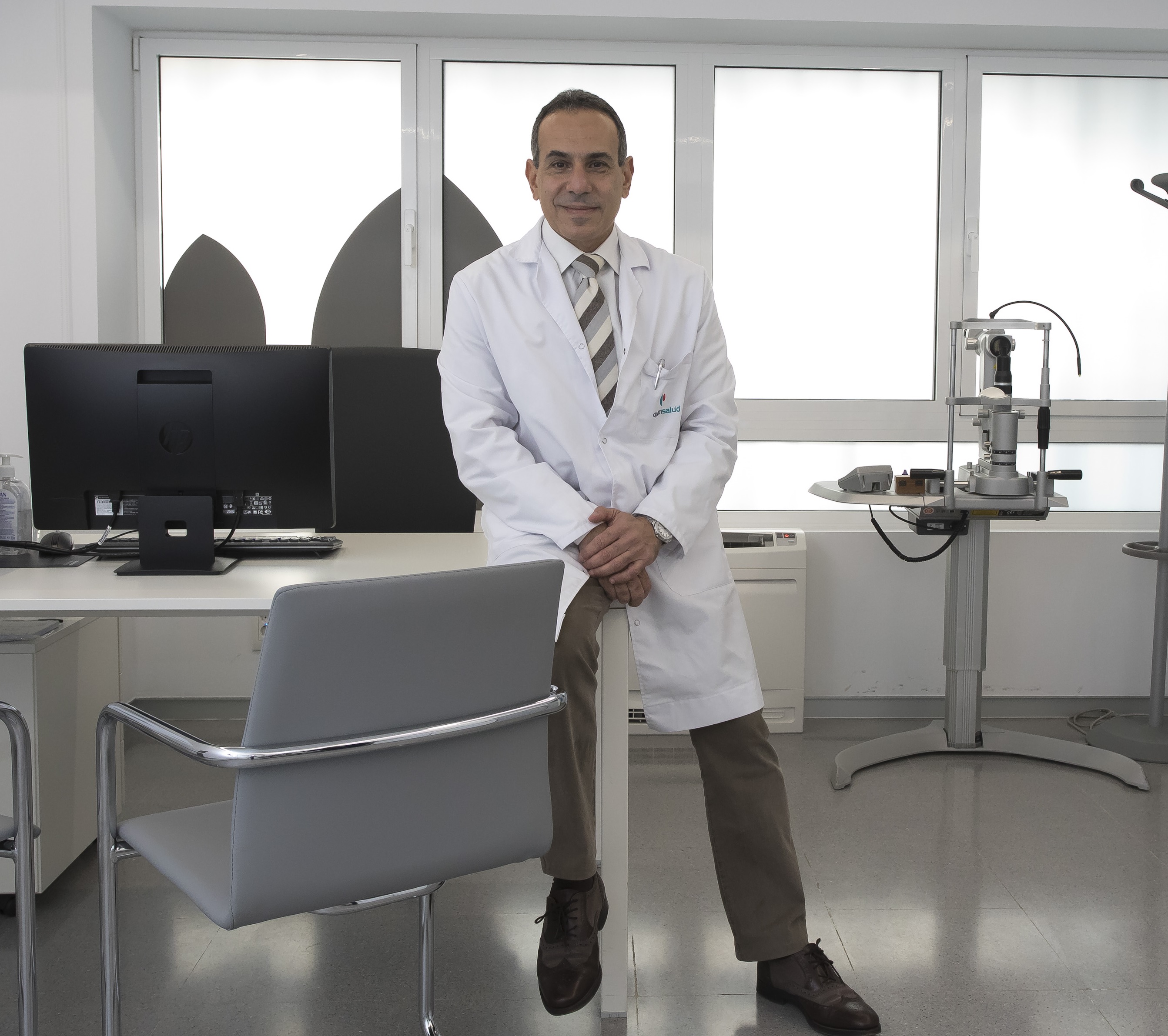 doctor Ragaei Unidad Oftalmología Avanzada Quirónsalud Toledo