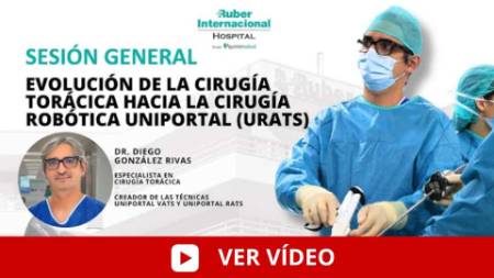 Evolución cirugía torácica uniportal RATS. Este enlace se abrirá en una ventana nueva