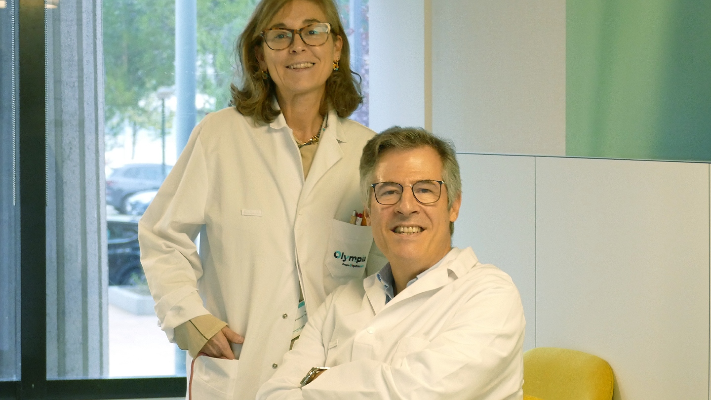 Los Dres. Leticia Zapatero y Diego Juzgado