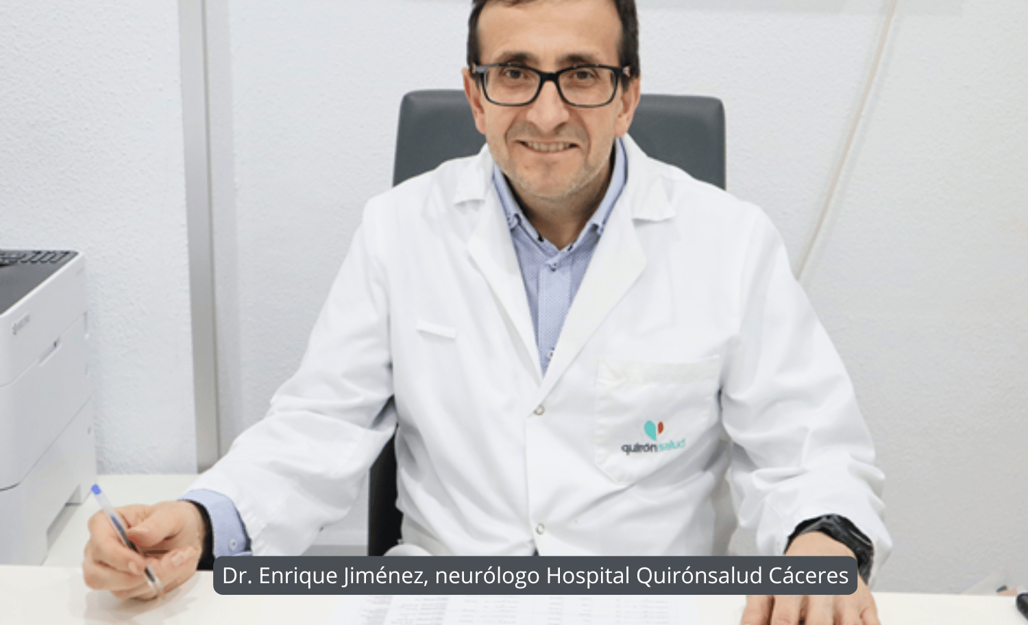 Dr. Enrique Jiménez, neurólogo Hospital Quirónsalud Cáceres