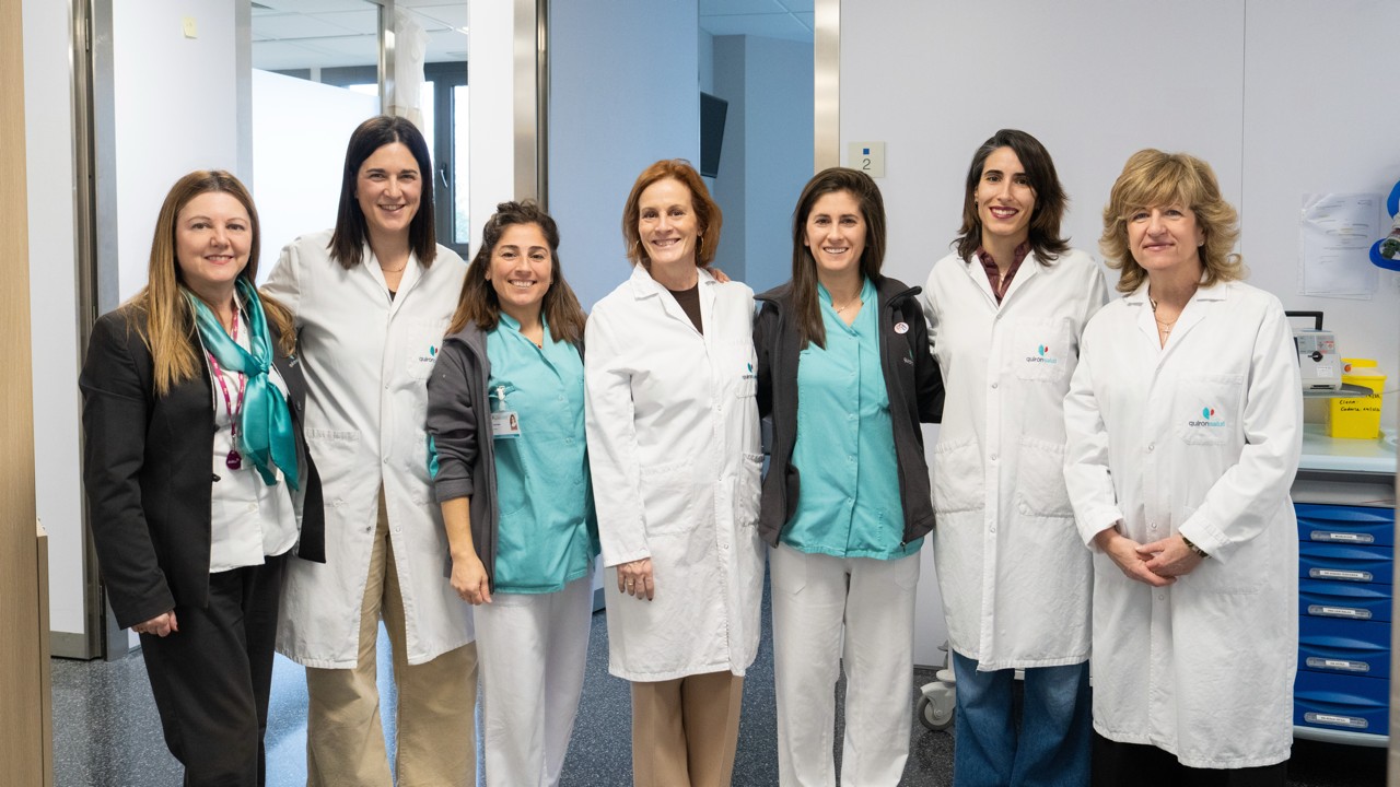 Equipo oncologia del Hospital Quironsalud Bizkaia