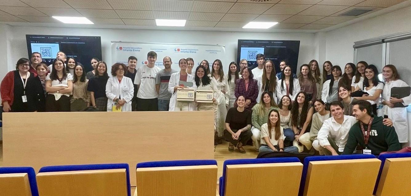 Residentes premiadas y resto de participantes en el Concurso de Proyectos de Investigación para Residentes