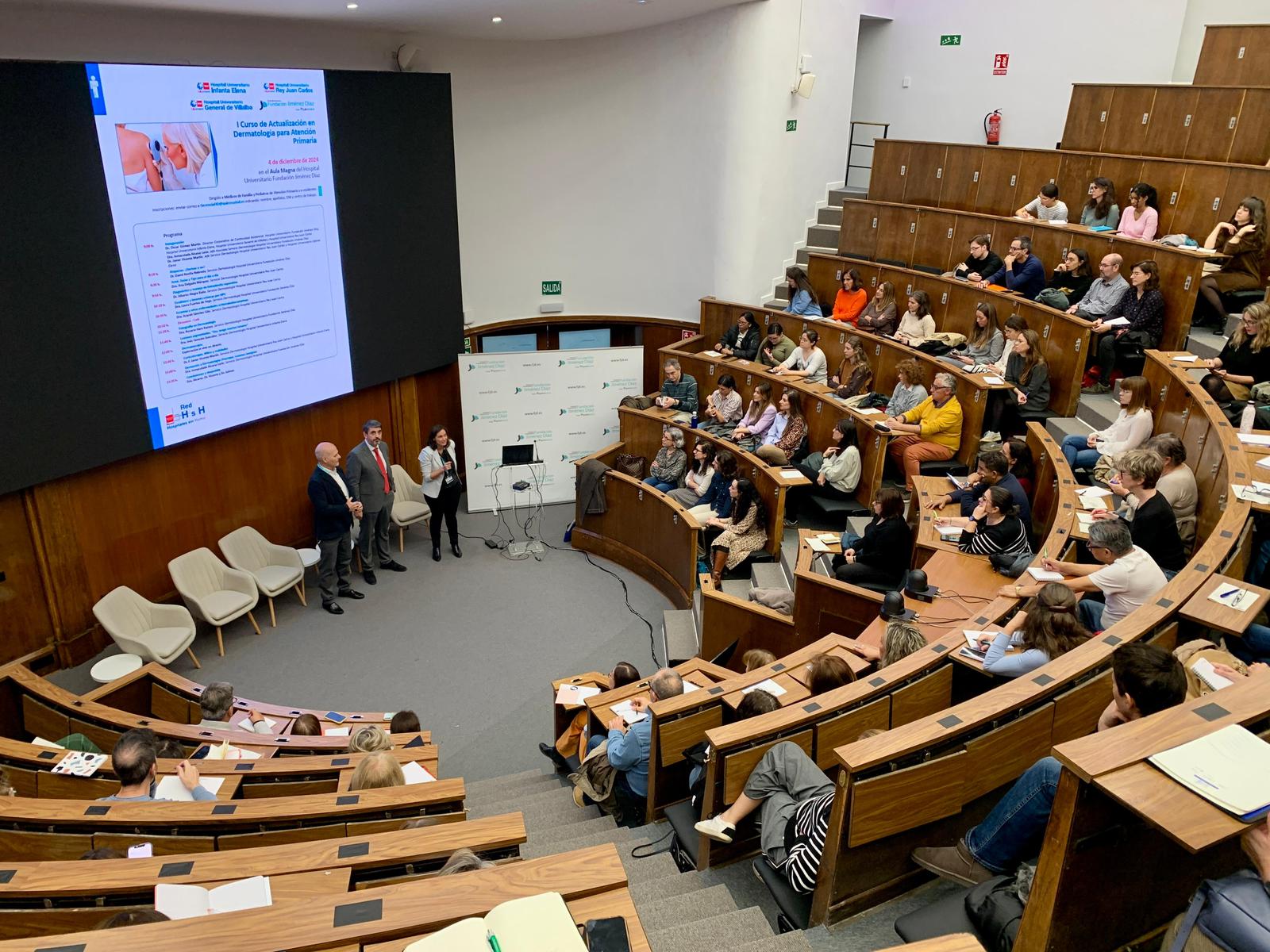 Un momento del desarrollo de la jornada