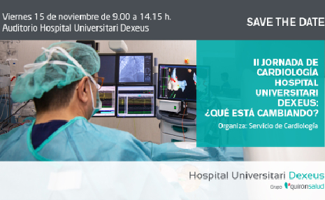 Save the Date Cardiología Dexeus mini