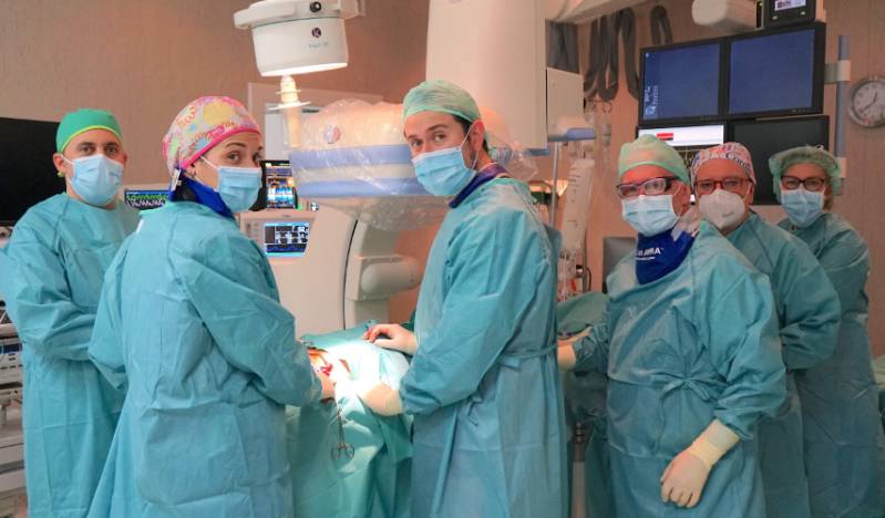equipo vascular Hospital Ruber Internacional