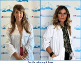 Dra. De la Parte y Dra. S. Zafra
