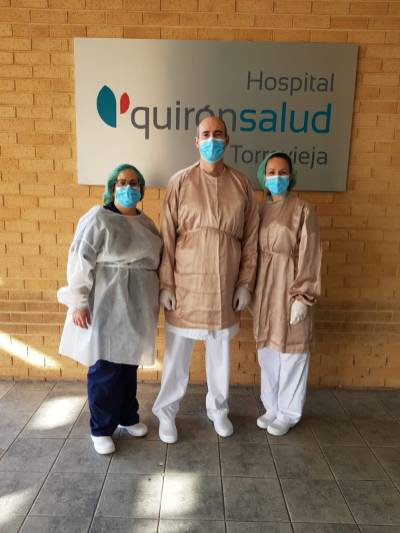 Batas un solo uso +impermeables trv