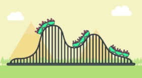 imagen montaña rusa emocional