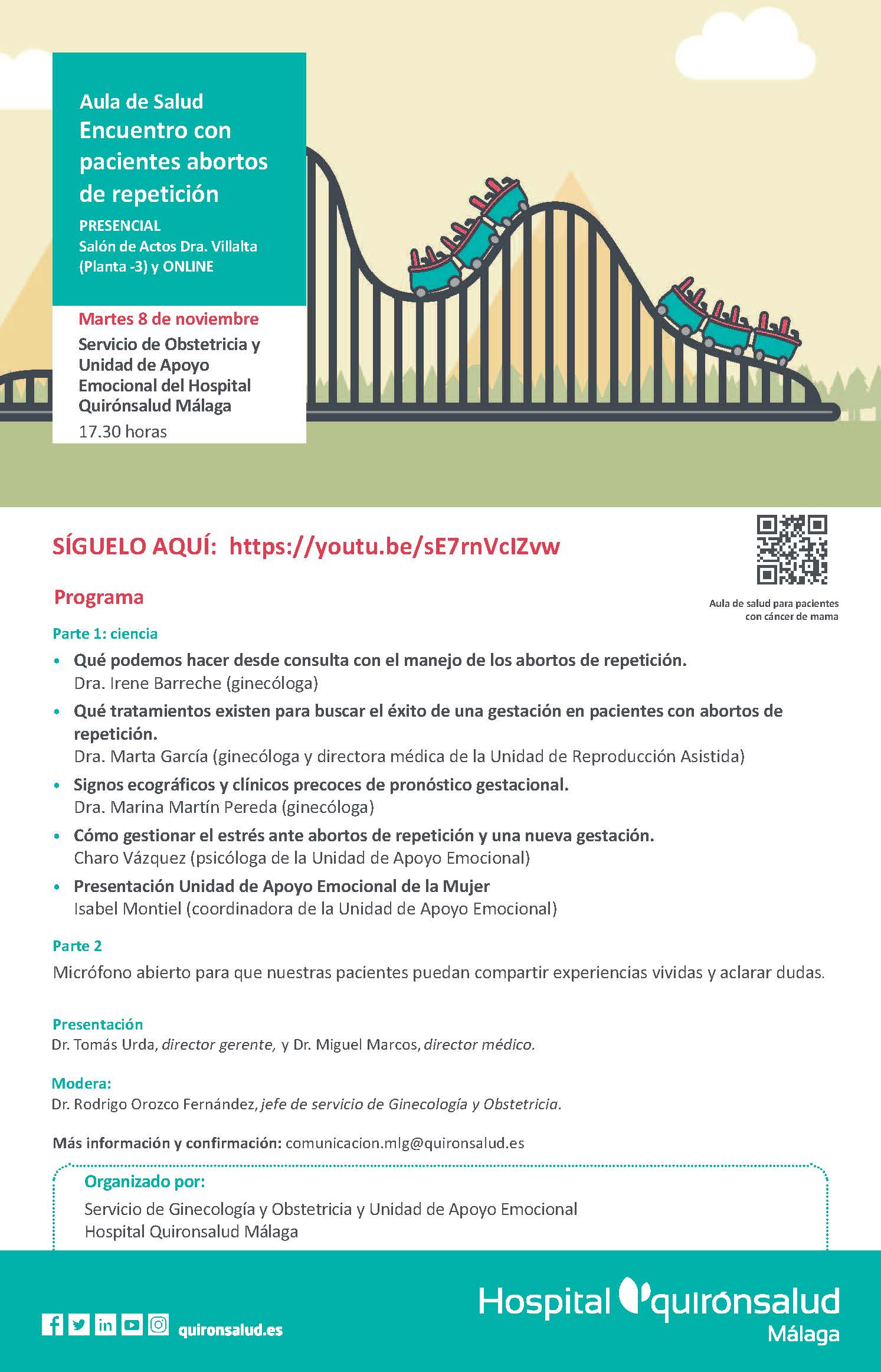 Programa AULA DE SALUD ABORTOS DE REPETICIÓN QS MALAGA (002). Este enlace se abrirá en una ventana nueva