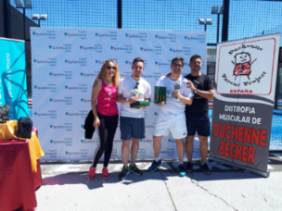 Torneo Pádel Quirocorazones_Entrega premios campeones cuadro Consolación