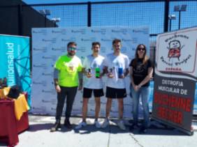 Torneo Pádel Quirocorazones_Entrega premios subcampeones cuadro consolación
